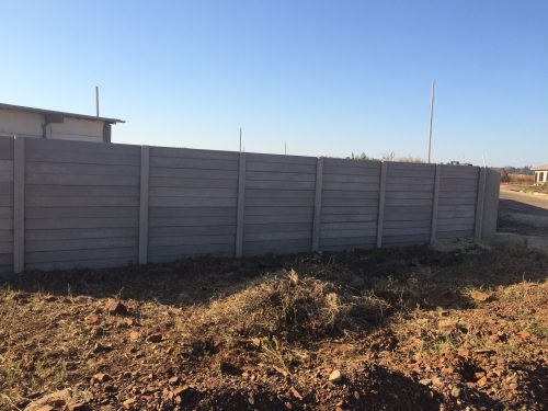 Fix and Supply 2.1m high plain durawall – Dura World Zimbabwe